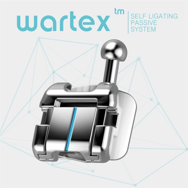 WARTEX BRACKET SELF LIGATING PASSIVE SYSTEM ROTH 0.022