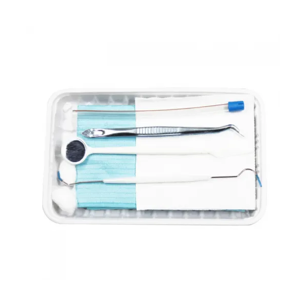 Kit d'examen dentaire jetable (8 en 1)