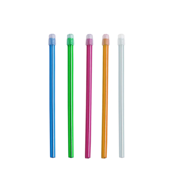 CANULE SALIVAIRE 15CM SACHET 100 PCS